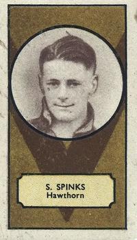 1932 Clarke-Ellis Confectionary VFL Footballers #NNO Stan Spinks Front